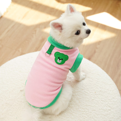 Chaquetas suaves, lindas y cálidas para perros y gatos, disponibles en dos estilos.