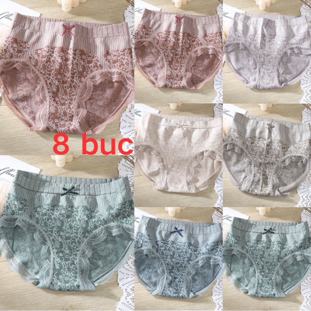 🎁✨【Últimos 3 días, compra 4 y llévate 4 gratis】Bragas de mujer de talle alto, antibacterianas y populares