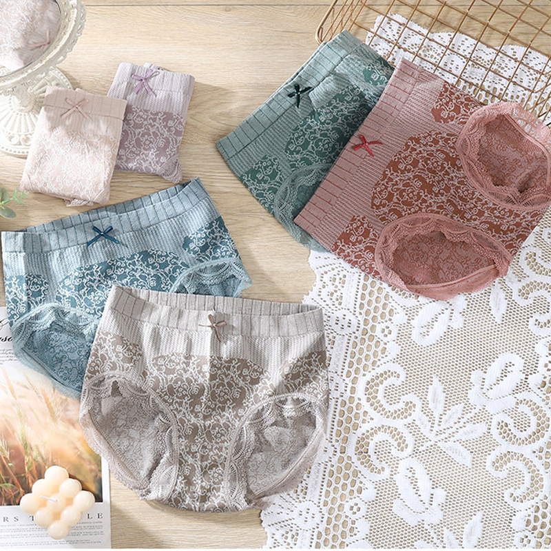 🎁✨【Últimos 3 días, compra 4 y llévate 4 gratis】Bragas de mujer de talle alto, antibacterianas y populares