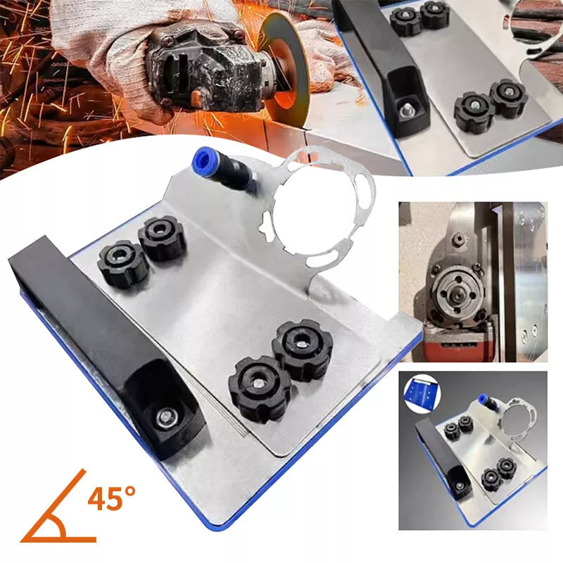 🧰Soporte de amoladora angular para corte en bisel de 45°