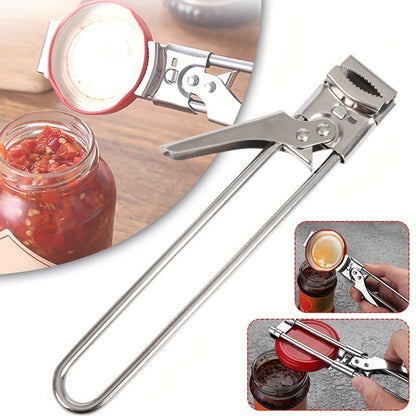 ⏰⏰¡Oferta por tiempo limitado!🔥🥫Abridor de botellas multifuncional de acero inoxidable